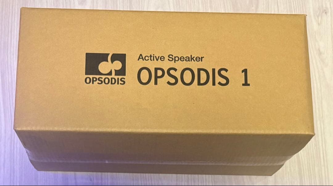 【新品未使用】鹿島建設　OPSODIS 1 アクティブスピーカー