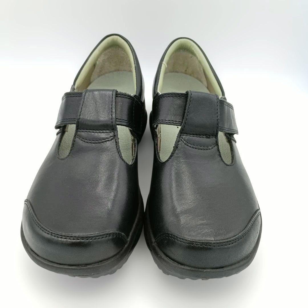 人気モデル【NOSAKA】ストレッチウォーカー アリエル ティーストラップ 黒