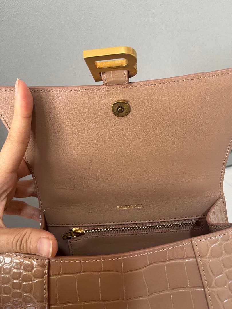 【極美品】BALENCIAGA HOUR GLASS トップハンドル SMALL