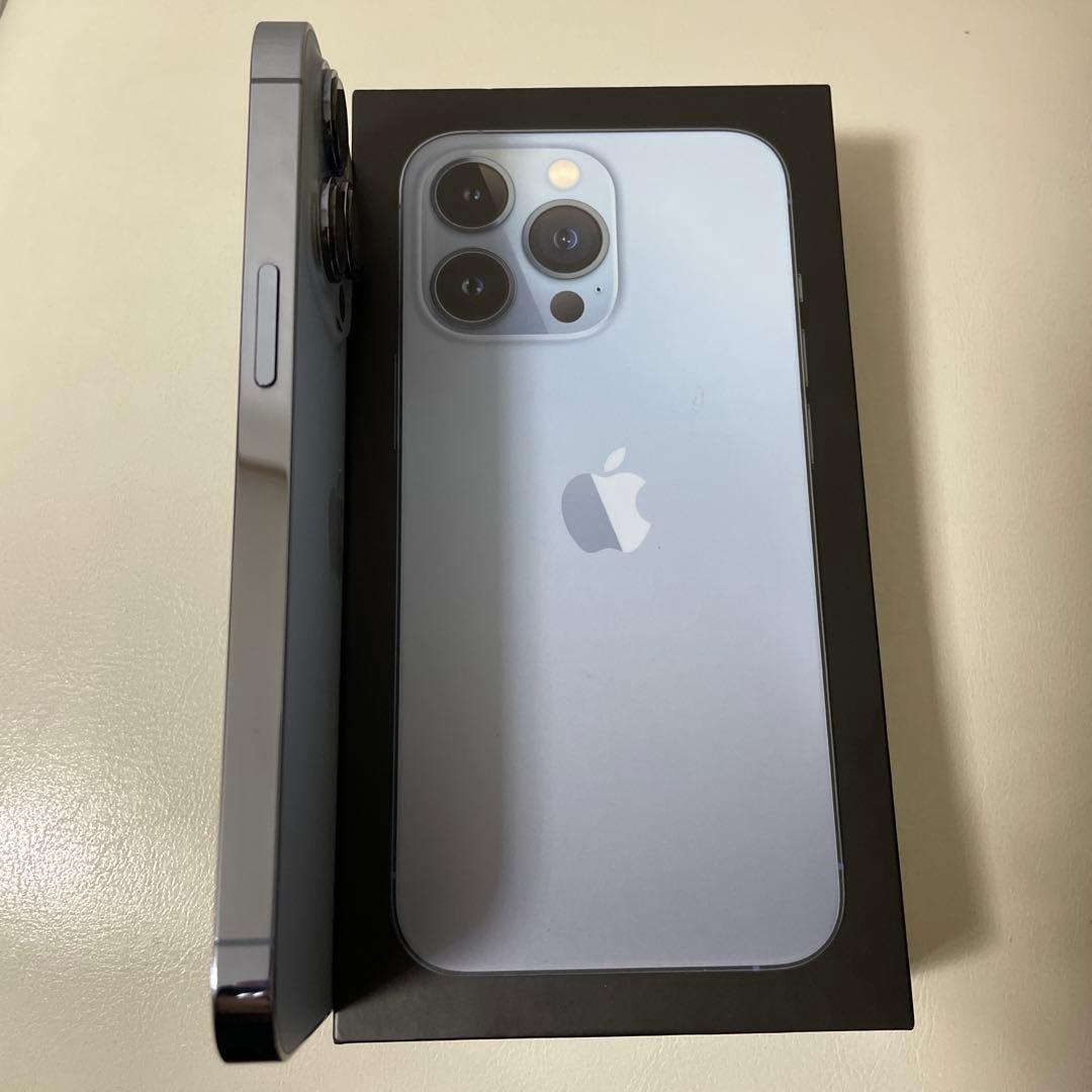 【美品】iPhone13Pro 256GB シエラブルー SIMフリー 77%
