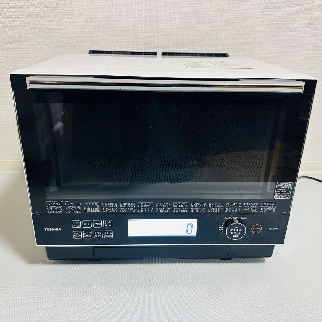 TOSHIBA ER-SD3000 石窯過熱水蒸気オーブンレンジ 2018年製
