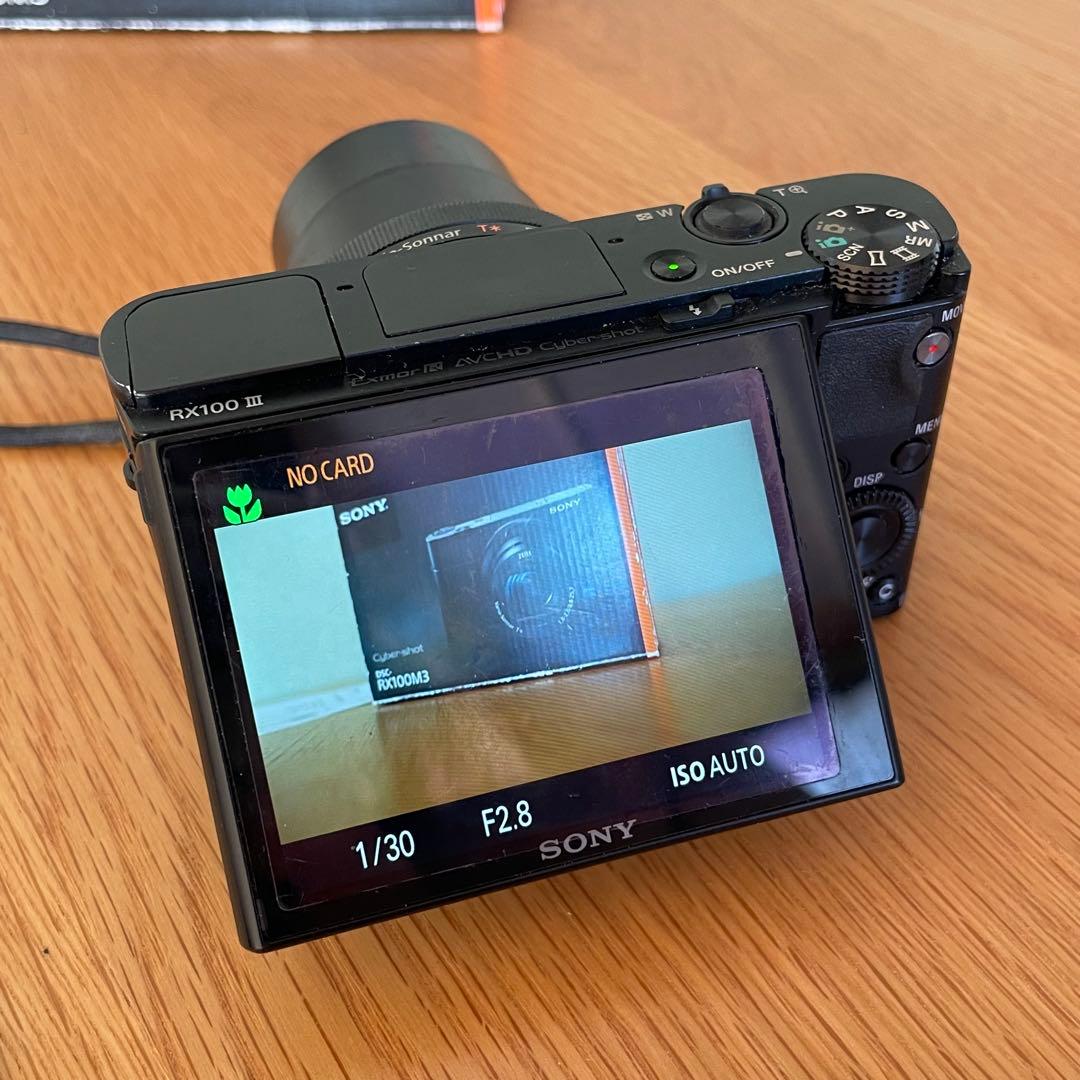 Cyber-shot SONY RX100M3 デジタルカメラ 予備バッテリー付