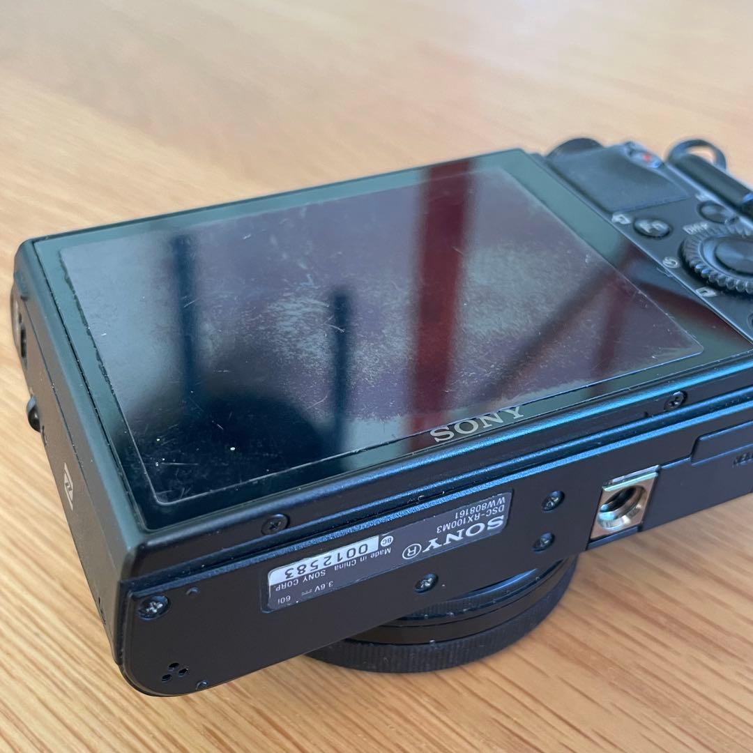 Cyber-shot SONY RX100M3 デジタルカメラ 予備バッテリー付