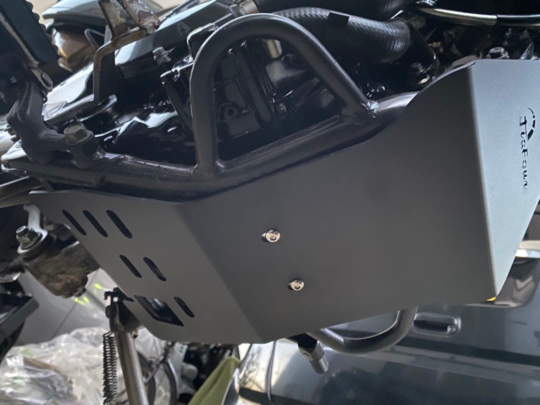 dトラッカーx klx250用のエンジンガード、フレームガードの出品です