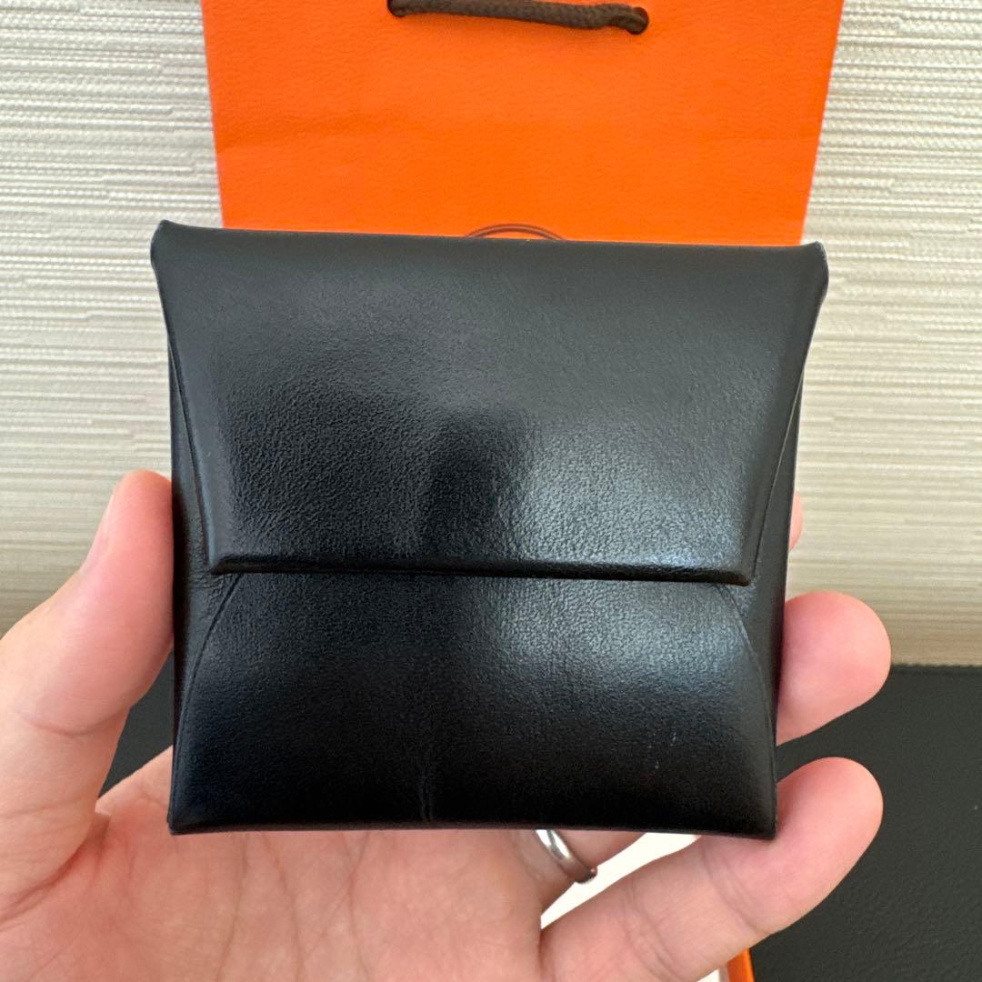 ‼️‼️‼️‼️‼️早い者勝ち‼️‼️‼️‼️‼️HERMES バスティア　ノアール　ボックスカーフ