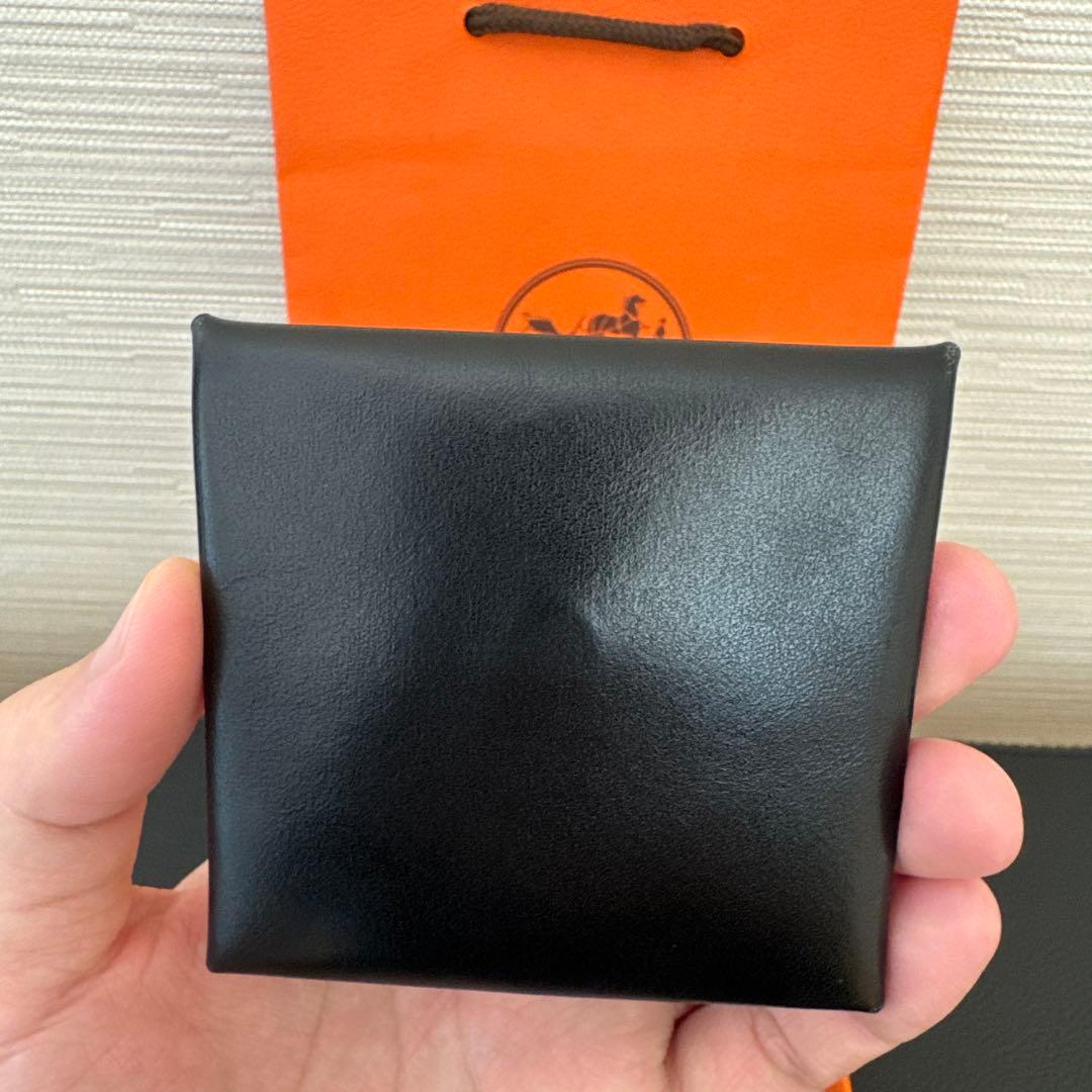 ‼️‼️‼️‼️‼️早い者勝ち‼️‼️‼️‼️‼️HERMES バスティア　ノアール　ボックスカーフ