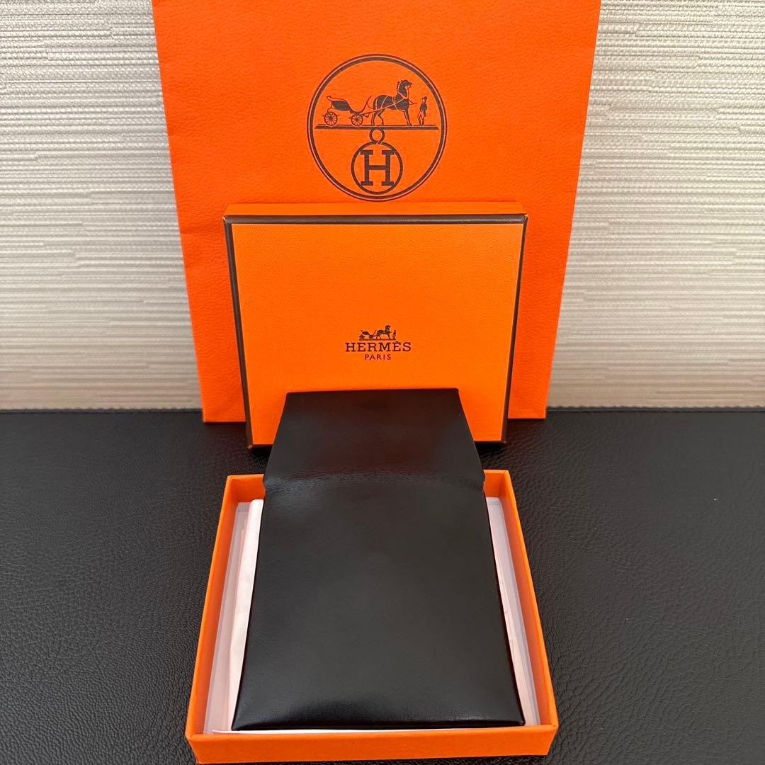 ‼️‼️‼️‼️‼️早い者勝ち‼️‼️‼️‼️‼️HERMES バスティア　ノアール　ボックスカーフ