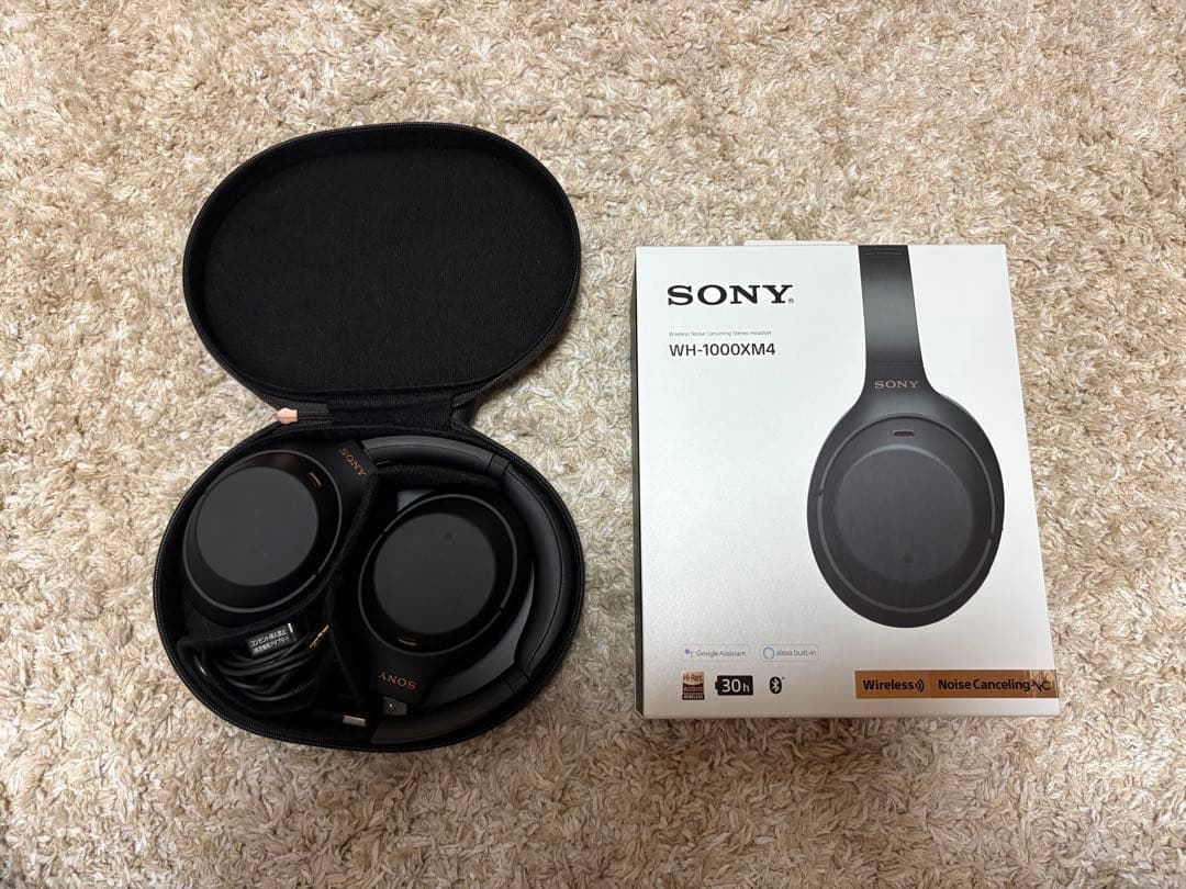 WH-1000XM4 ワイヤレスノイズキャンセリングヘッドホン
