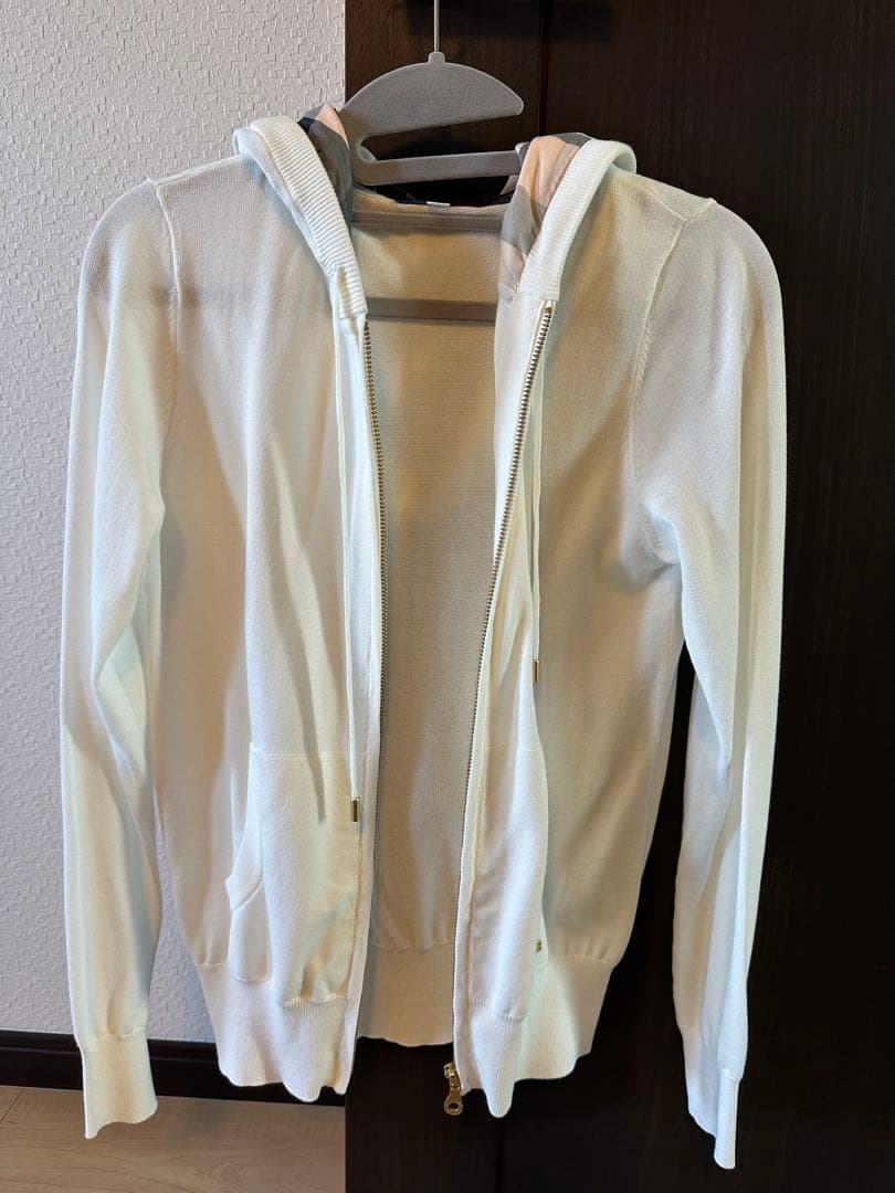 BLUE LABEL CRESTBRIDGE フード付きカーディガン 38