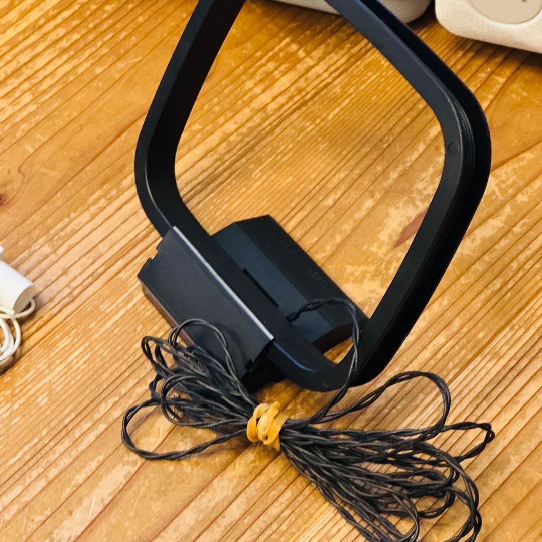 【動作確認済】SONY HDDコンポ CMT-E300HD ホワイト　リモコン付