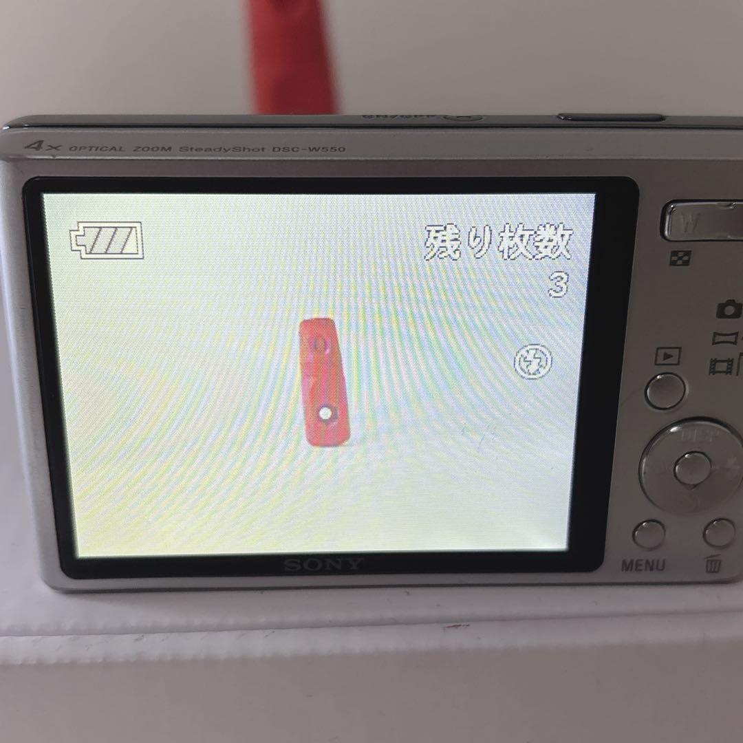 美品　SONY Cyber-shot DSC-W550 動作品