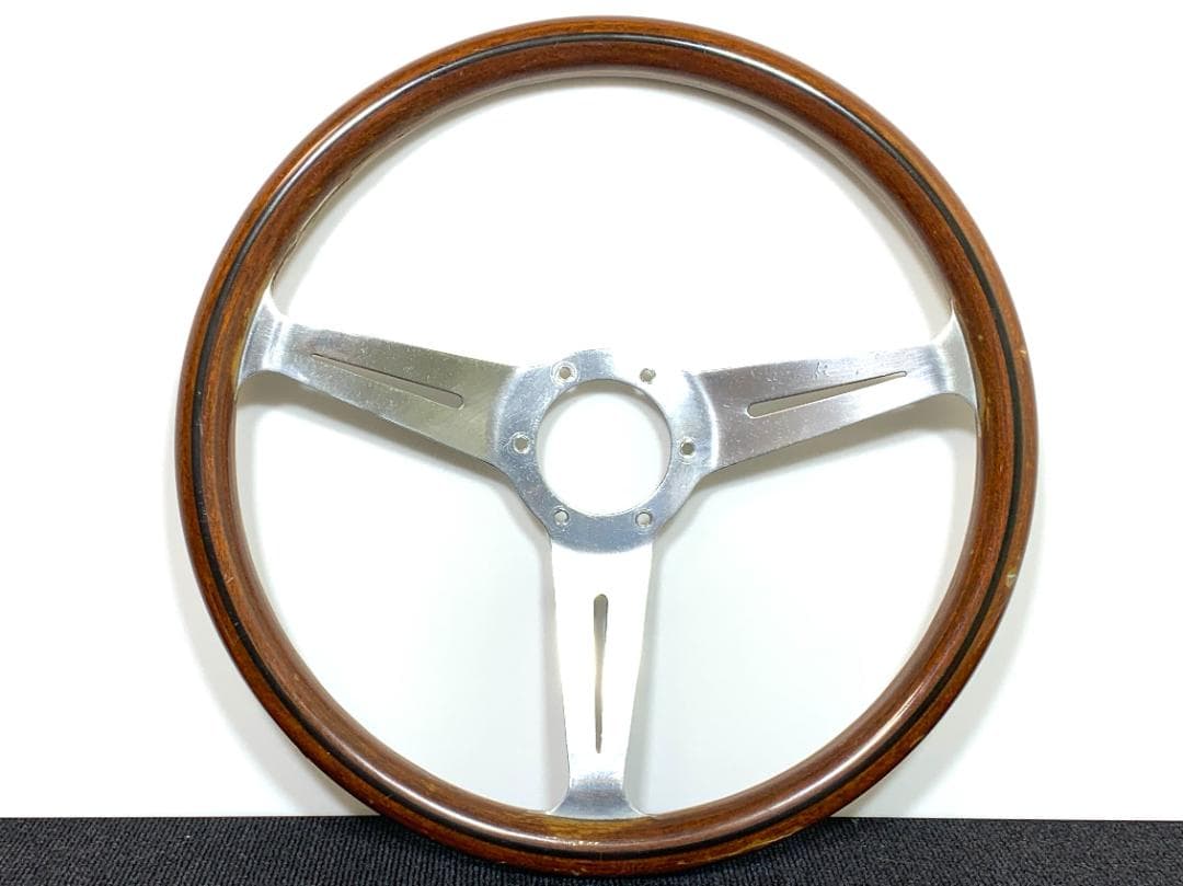 ナルディ クラシック 36.5Φ ウッド ステアリング ヴィンテージ 当時物