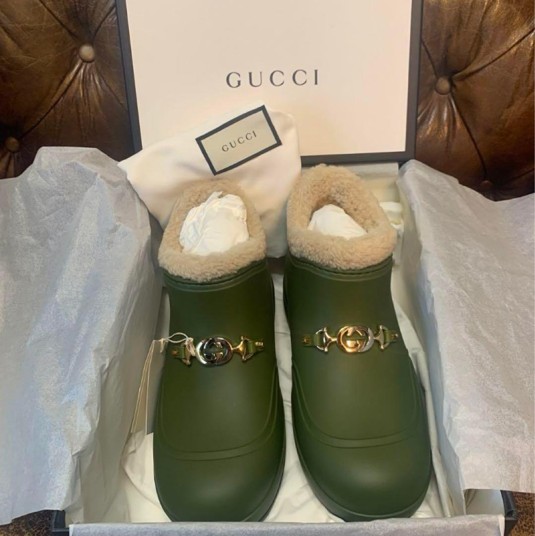 GUCCI グッチ　ホースビット付メンズアンクルブーツ　サイズ9 新品正規品