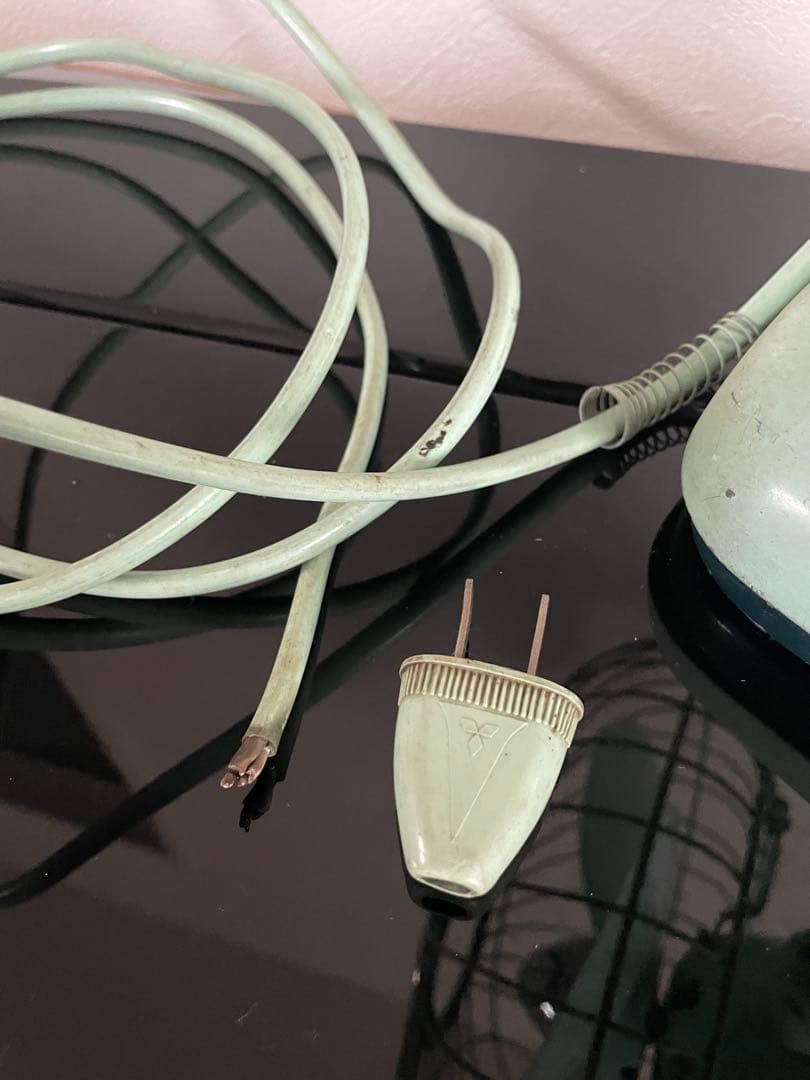 ジャンク品　昭和レトロ　三菱　扇風機