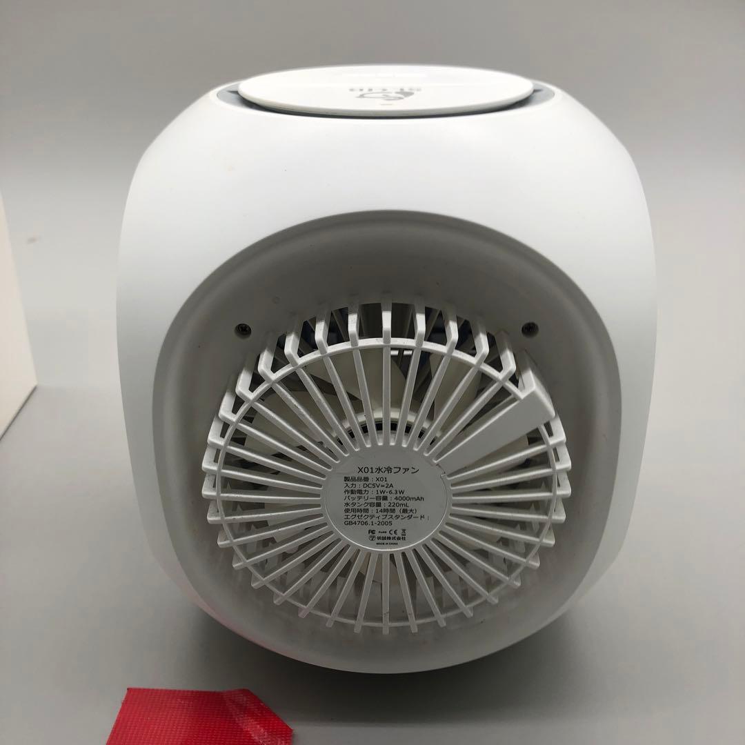 【美品】小型パーソナルデスクトップテーブルファン、強風、静かな動作 　O