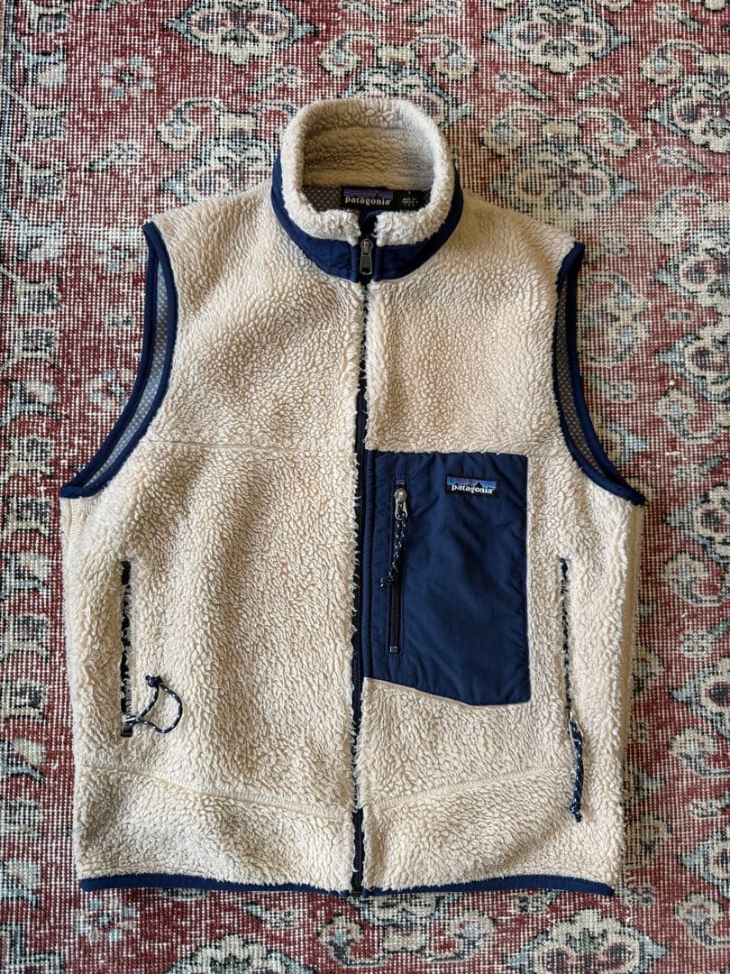 00s パタゴニア レトロX ベスト ベージュ USA製 FA00 初期型