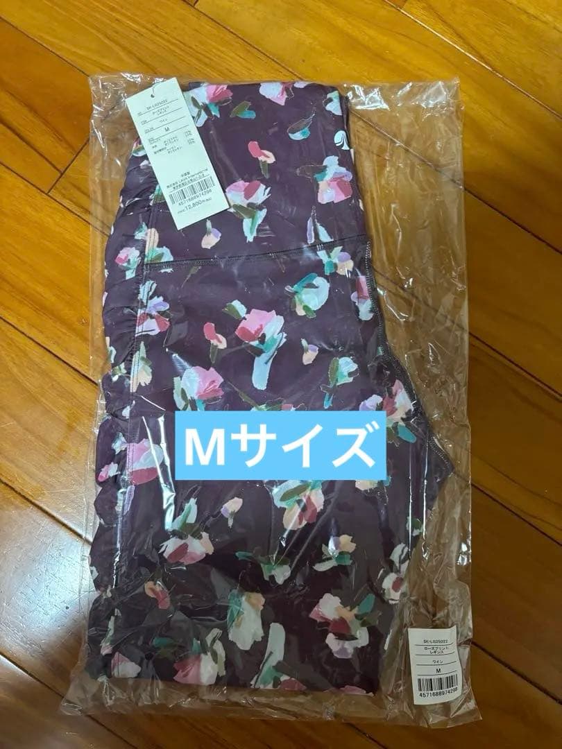 【SUKALA】ローズプリントレギンス　M