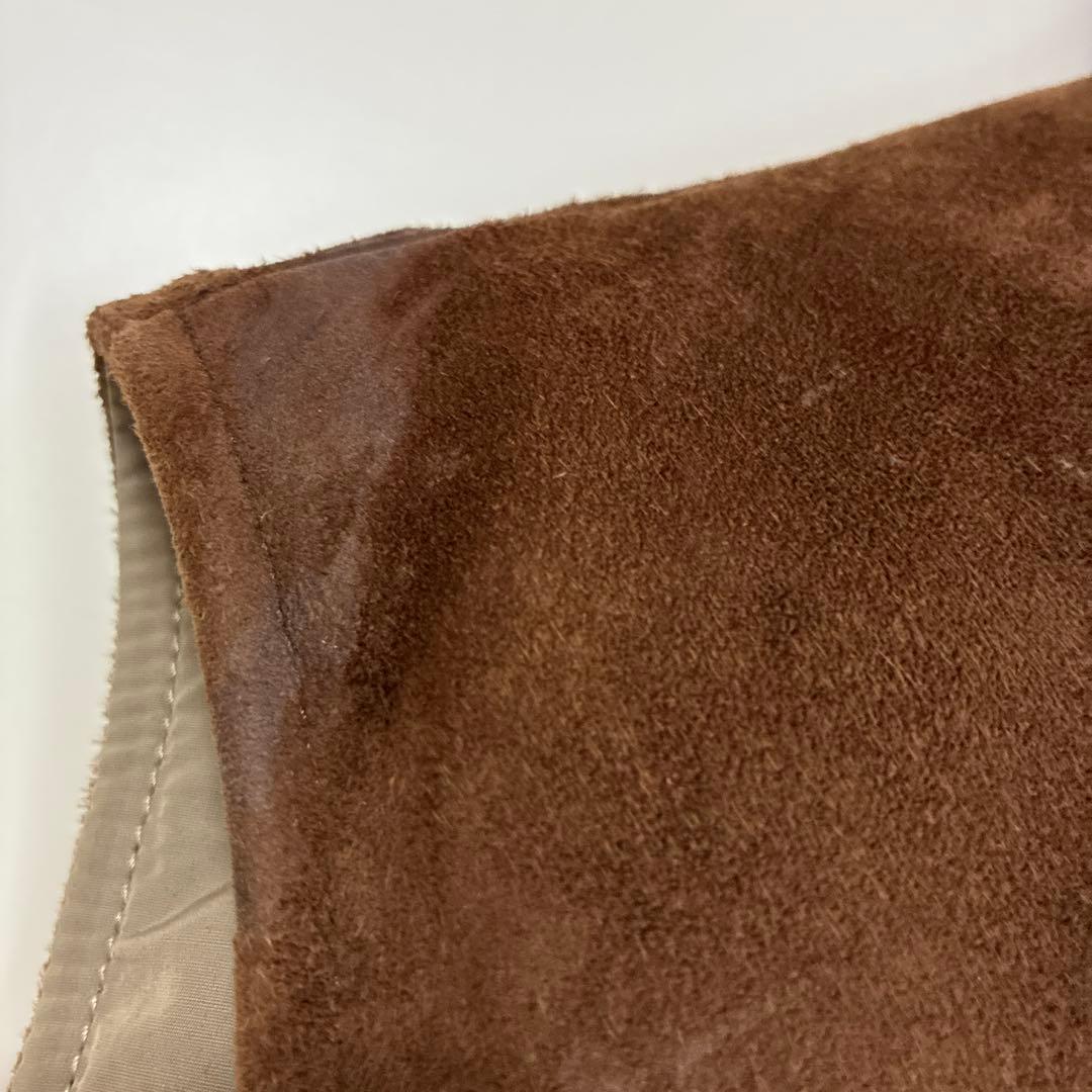 23AW アプレッセ Suede Down Vest