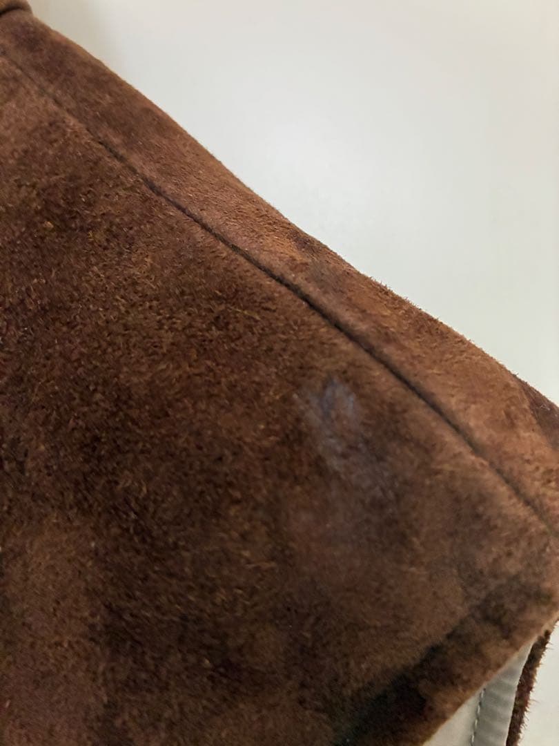 23AW アプレッセ Suede Down Vest