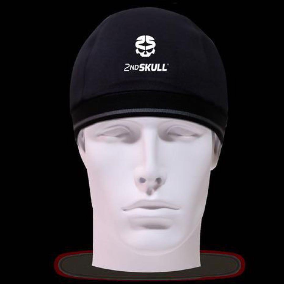 【新品】セカンドスカルキャップ2ND SKULL CAP/ヘッドギア/大人用 黒