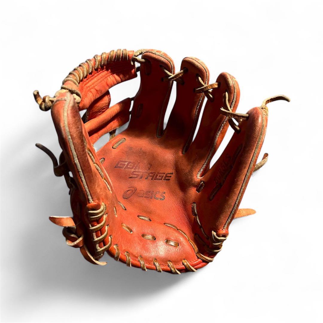 Asics ゴールドステージ　内野手用グラブ　軟式　speed tech QR