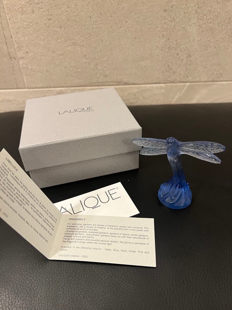 ラリック　アンティーク　トンボ