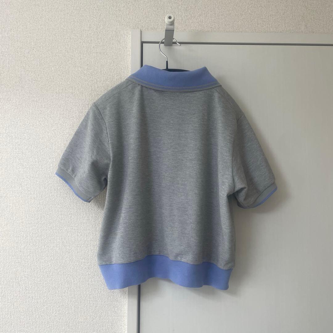 ILLIT LACOSTE アイリット　ラコステ　クロップドポロ