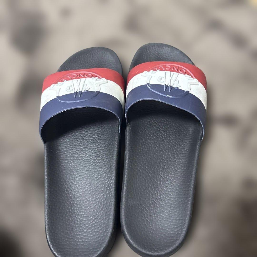 3*6様 Moncler トリコロール サンダル