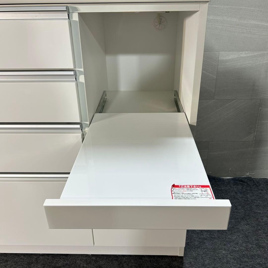 ニトリ 食器棚 レジューム 幅120cm シンプル キッチンボード d4111