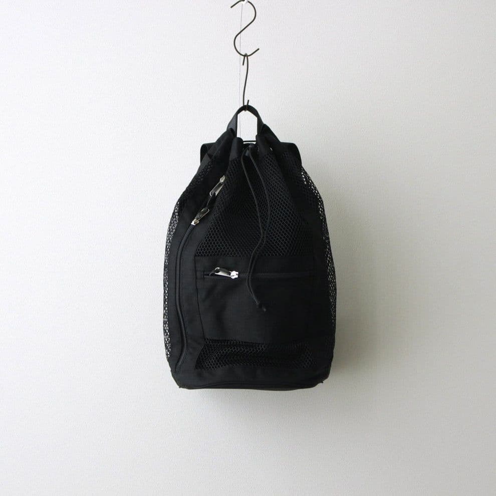 まる AURALEE MESH SMALL BACKPACK
