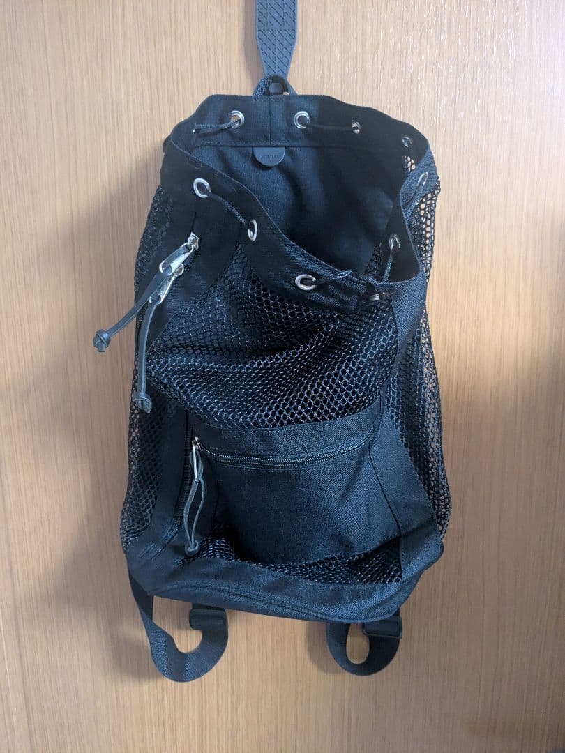 まる AURALEE MESH SMALL BACKPACK