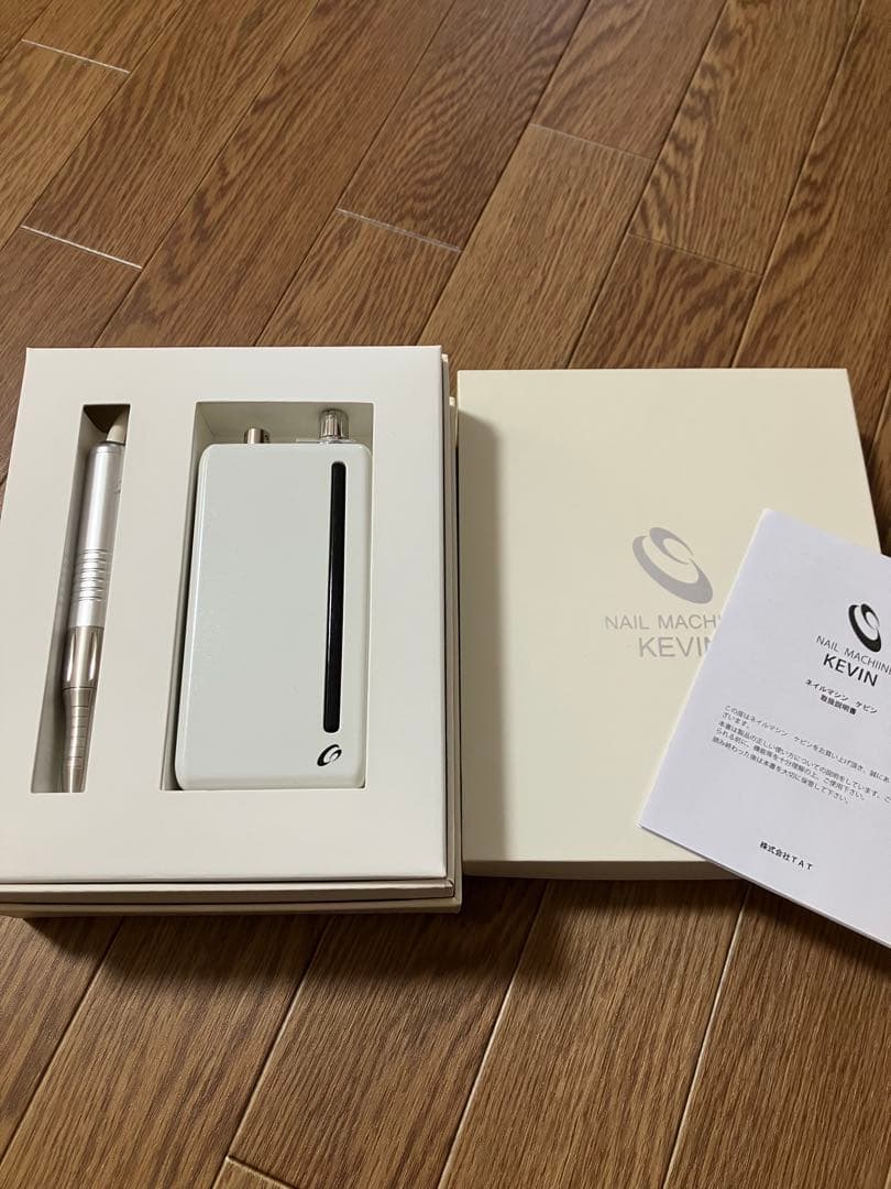 ネイルマシンケビン　フット用、ネイル用パーツ付き