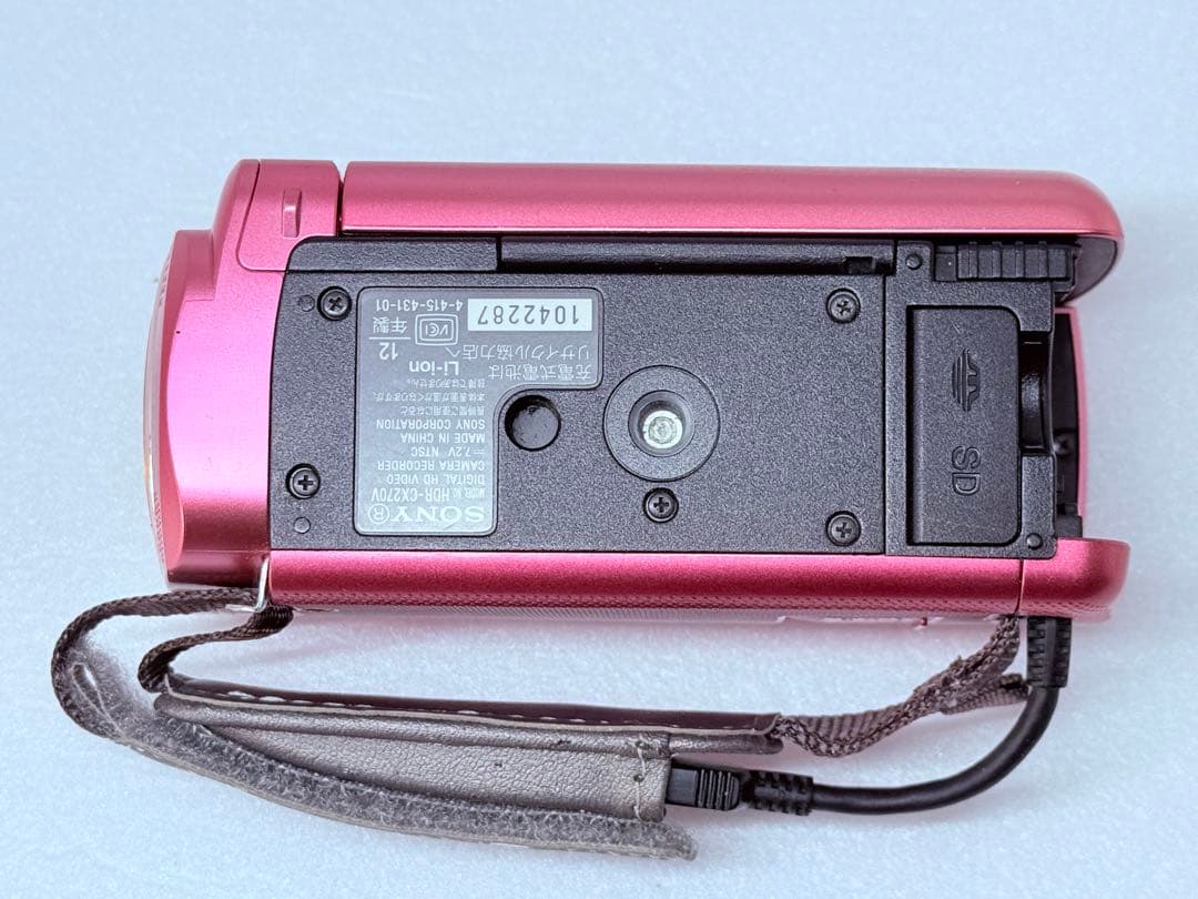 SONY Handycam HDR-CX270V ピンク