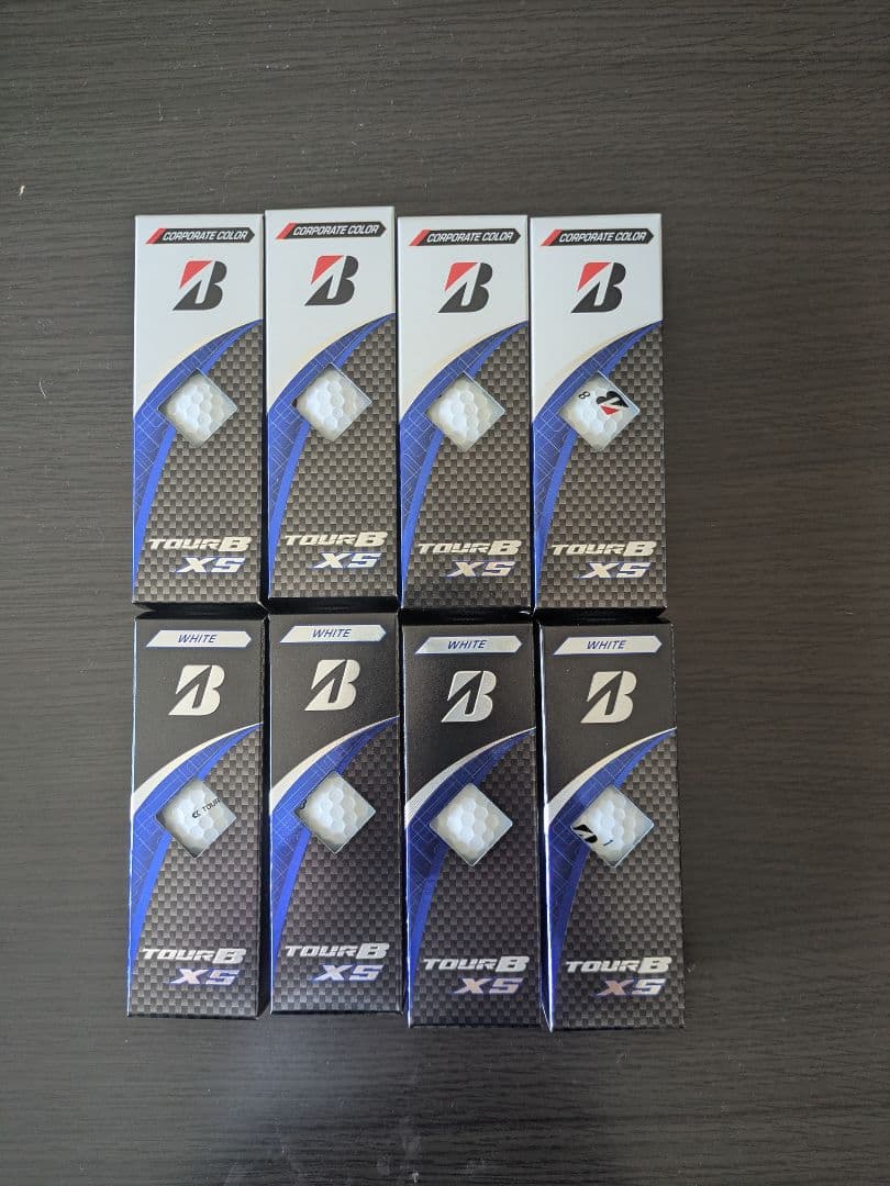 ブリヂストン Tour B XS ゴルフボール 8個セット