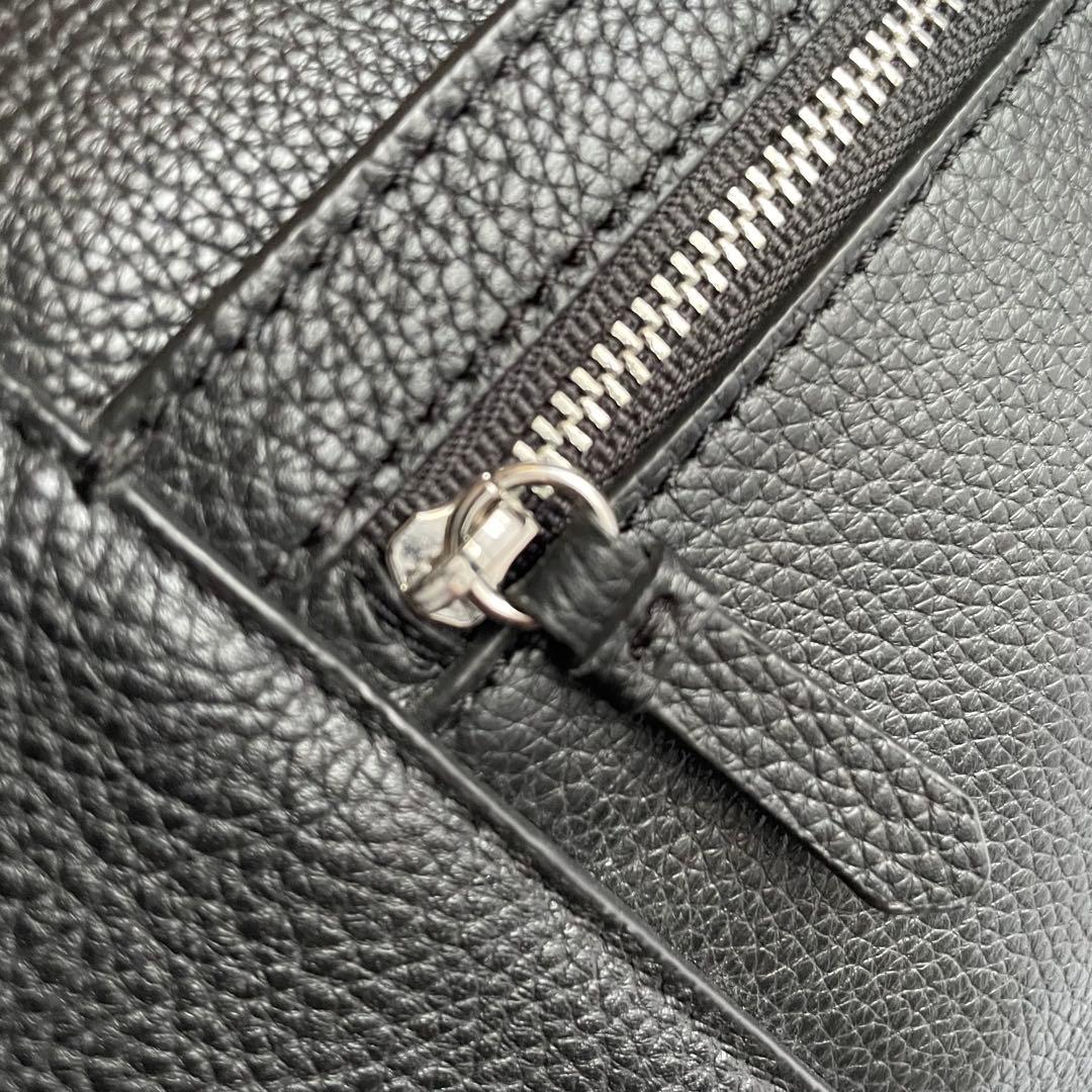 ✨️未使用級✨　Cole Haan ショルダーバッグ　レザー　黒　ボストン