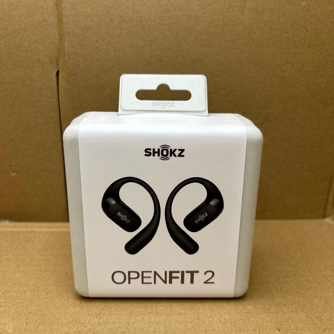 Shokz OpenFit 2 オープンイヤーヘッドホン 完全ワイヤレスイヤホン
