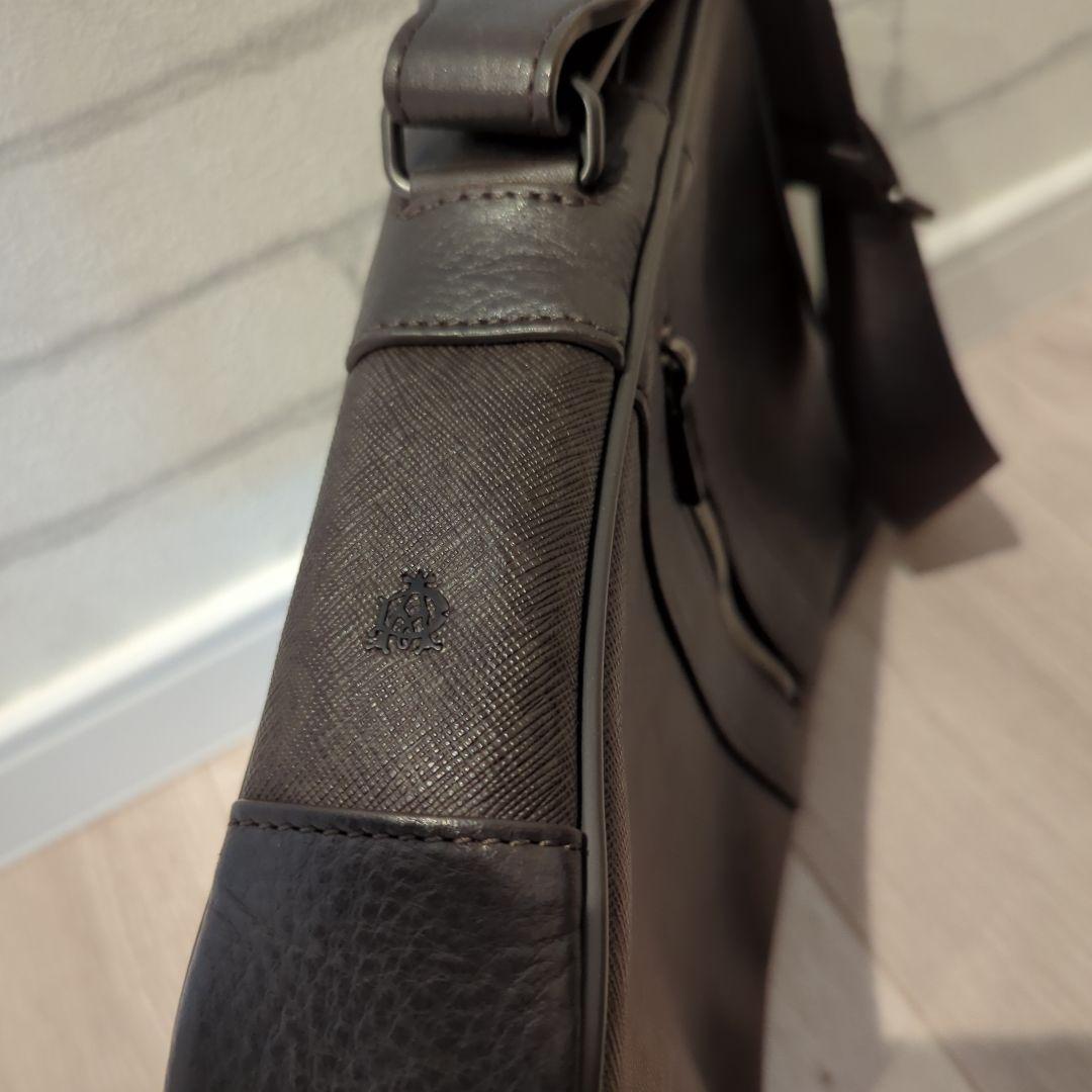 dunhill⚪️ダンヒル⚪️ショルダーバッグ⚪️レザー⚪️総柄【美品】