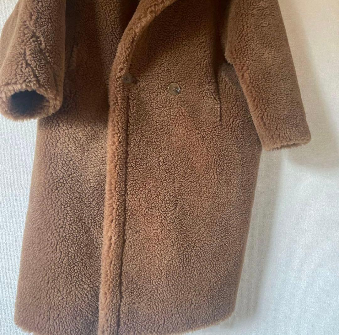 SAISON DE PAPILLON ロングテディコート