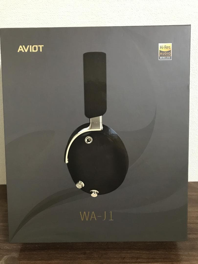 【未使用】AVIOT WA-J1 ワイヤレスヘッドホン ブラック