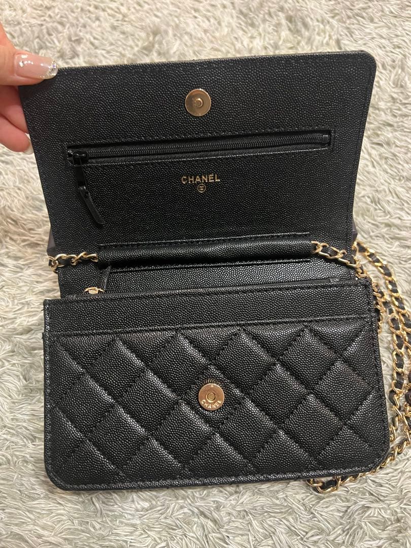 シャネル　CHANEL ノベルティ　ショルダーバッグ　チェーンウォレット