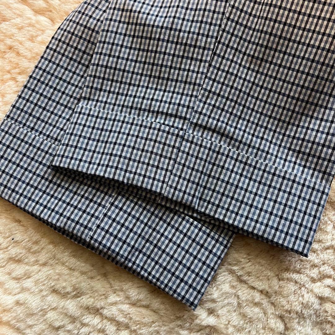 定価41,800円 INCOTEX インコテックス チェック ノープリーツ