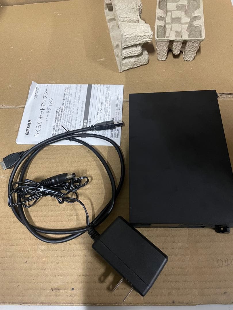 バッファロー 外付けハードディスク 6TB HD-AD6U3 ジャンク品