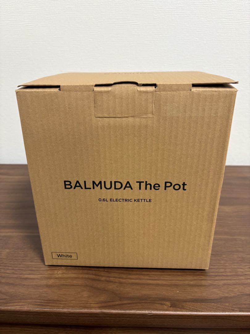 BALMUDA 電気ケトル ホワイト