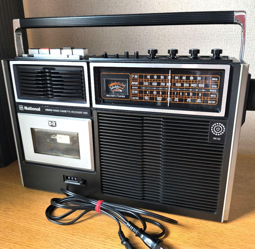 National RQ−560 ３バンドラジカセ モーター・ベルト交換品