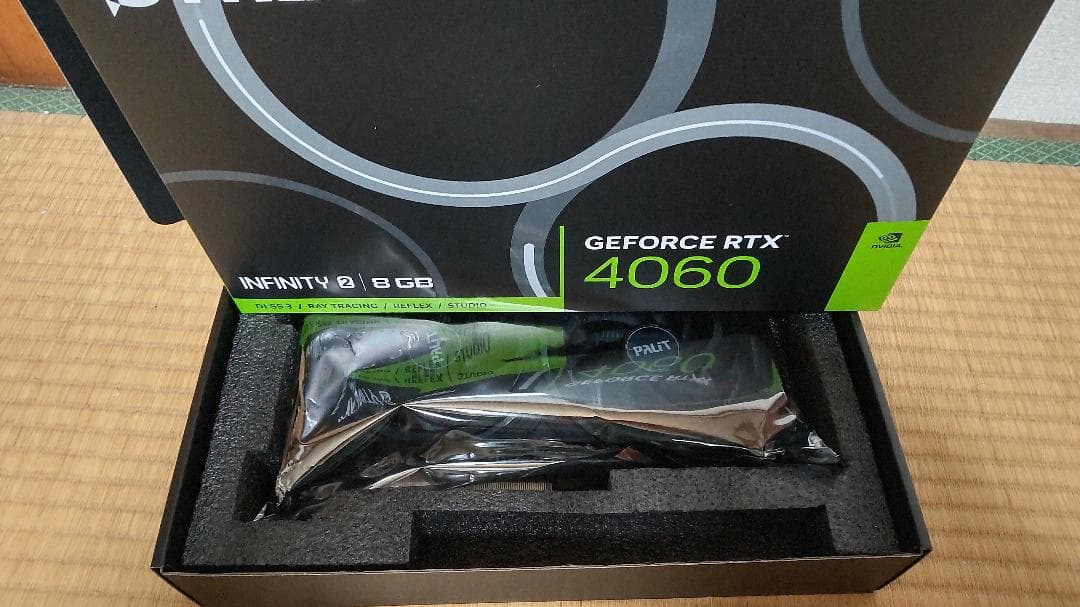 Palit RTX 4060 Infinity 2 8GB 保証書付