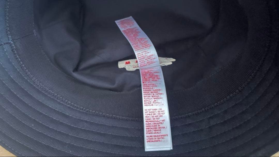 MARNI バケットハット ブラック