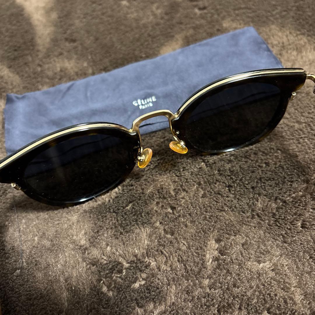 セリーヌ　アイウェア ブラウンキャット サングラス