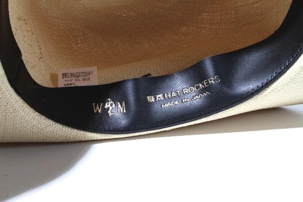 ワコマリア 東京 HAT ROCKERS パナマハット XL