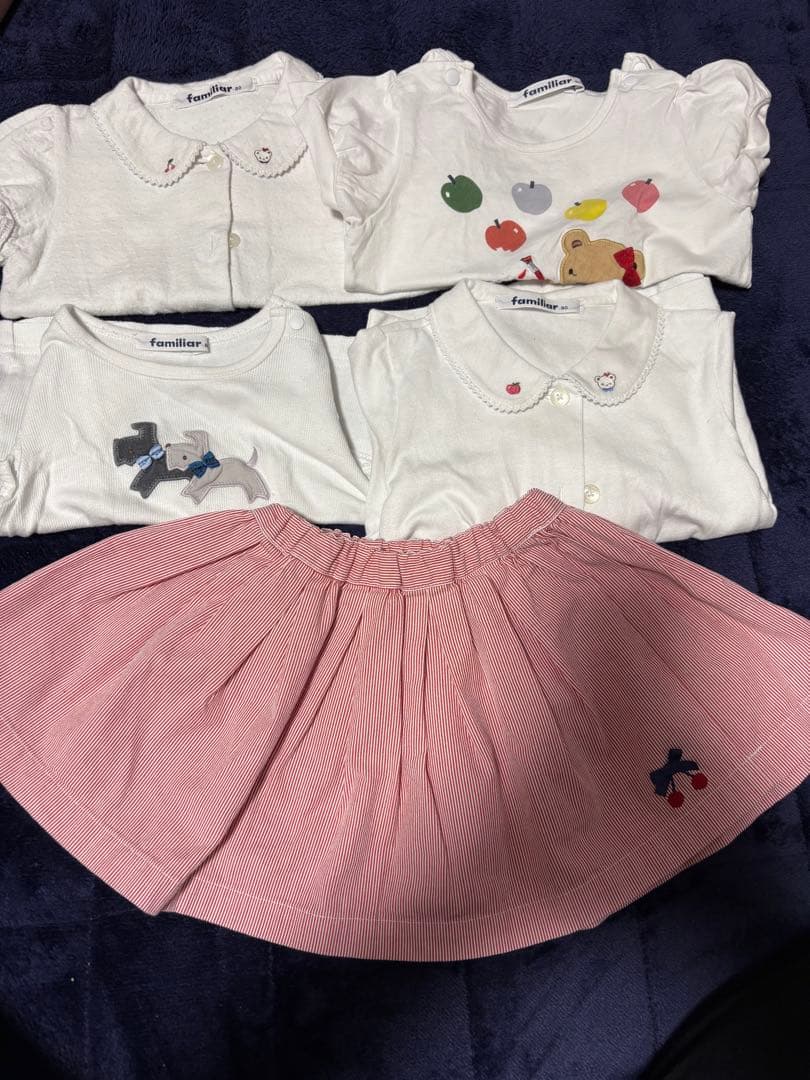 ファミリア80サイズ5点セット