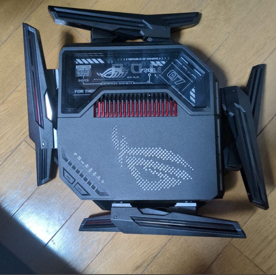 ASUS Wi-Fi ROG Rapture GT-BE98 Wi-Fi7対応